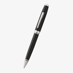 Cross Coventry Black Lacquer Ballpoint Pen AT0662-6