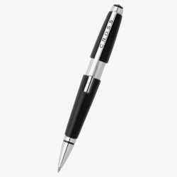 Cross Edge Jet Black Gel Rollerball Pen AT0555-2