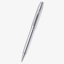Cross Foundry Polished Chrome Ballpoint Pen AT0812-1