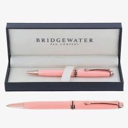 Bridgewater Winchester Pink And Rose Gold Ballpoint Pen 337421