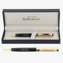Bridgewater Black & Gold Retirement Occasion Pen 341505