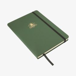 Green Bee Embossed A5 Notebook NB-06