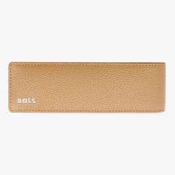 BOSS Classic Camel Double Pen Case HLD417X