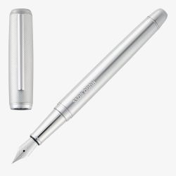 BOSS Pace Chrome Fountain Pen HSL5652B