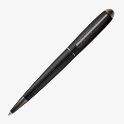 BOSS Contour Pinstripe Black Ballpoint Pen HSV6764A