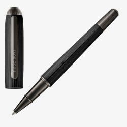 BOSS Contour Pinstripe Black Rollerball Pen HSV6765A