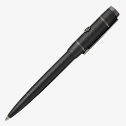 BOSS Rive Varsity Diamond Black Ballpoint Pen HSY6204A