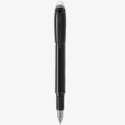 Montblanc StarWalker BlackCosmos Precious Resin Fountain Pen 132528