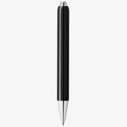 Montblanc Heritage Rouge Et Noire "Baby" Special Edition Black Ballpoint Pen 127853
