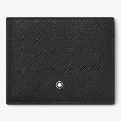 Montblanc Black Sartorial Wallet 6cc Wallet 130315