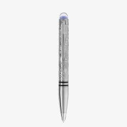 Montblanc StarWalker SpaceBlue Metal Ballpoint Pen 130221