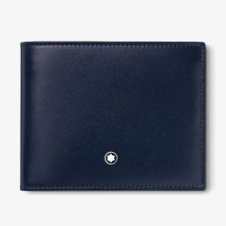 Montblanc Meisterstuck 6cc Ink Blue Wallet 131692