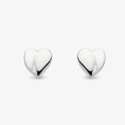 Kit Heath Sterling Silver Miniatures Sweet Heart Stud Earrings 40031RP
