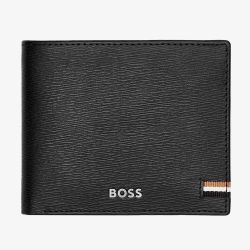 BOSS Iconic Black Leather Card Holder HLW421A