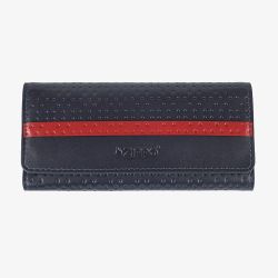 Zippo Navy Blue Red Stripe Tabacco Pouch 2008018