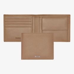 BOSS Classic Grained Camel Money Wallet Wallet HLM416X