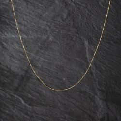 Second Hand 9ct Yellow Gold 18 Inch Box Chain 41011164