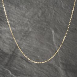 Second Hand 9ct Yellow Gold 23 Inch Paper Link Chain 41021522