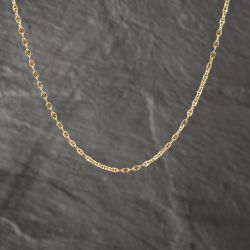 Second Hand 9ct Yellow Gold 18 Inch Anchor Chain 41021525