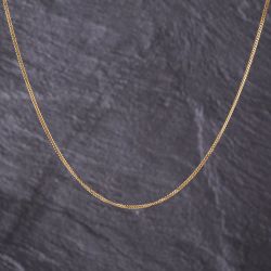 Second Hand 9ct Yellow Gold 18 Inch Curb Chain 41021658