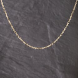 Second Hand 9ct Yellow Gold 16 Inch Prince Of Wales Chain 41021681