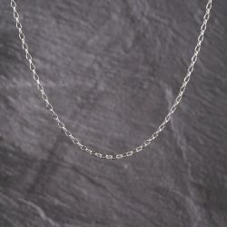 Second Hand 9ct White Gold 18 Inch Belcher Chain 41021685