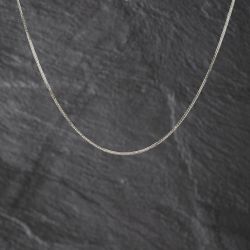 Second Hand 9ct White Gold 16 Inch Spiga Chain 41021693