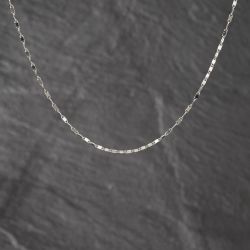 Second Hand 9ct White Gold 16 Inch Fancy Chain 41021729