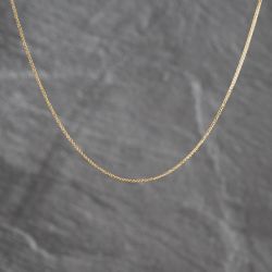 Second Hand 9ct Yellow Gold 18 Inch Foxtail Chain 41021750