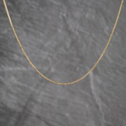 Second Hand 9ct Yellow Gold 16 Inch Foxtail Chain 41021751