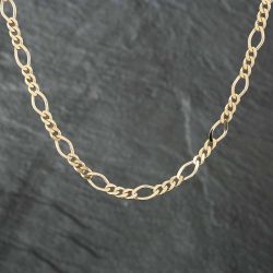 Second Hand 9ct Yellow Gold 18 Inch Figaro Chain 41041140