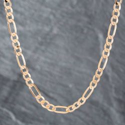 Second Hand 9ct Yellow Gold 20 Inch Figaro Chain 41041229