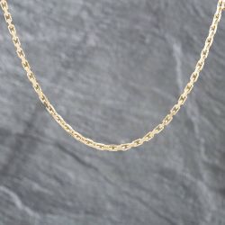 Second Hand 9ct Yellow Gold 18 Inch Trace Chain 41041269