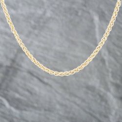 Second Hand 9ct Yellow Gold 18 Inch Foxtail Chain 41041273