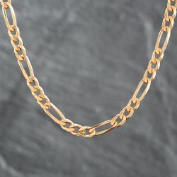 Second Hand 9ct Yellow Gold 20 Inch Figaro Chain 41041322