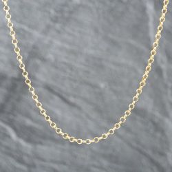Second Hand Vintage Yellow Gold 26 Inch Belcher Chain 41041333