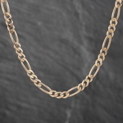 Second Hand 9ct Yellow Gold 20 Inch Figaro Chain 41041397