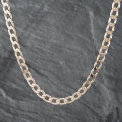 Second Hand 9ct Yellow Gold 18 Inch Curb Chain 41041413