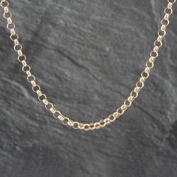 Second Hand 9ct Yellow Gold 21 Inch Belcher Chain 41041425
