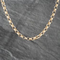 Second Hand 9ct Yellow Gold 16 Inch Belcher Chain 41041427