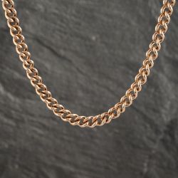 Second Hand Vintage Rose Gold 18 Inch Curb Chain 41041445