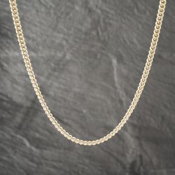 Second Hand 9ct Yellow Gold 22 Inch Curb Chain 41041550
