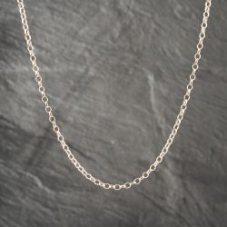 Second Hand 9ct Rose Gold 25 Inch Belcher Chain 41041566