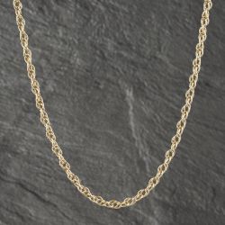 Second Hand 9ct Yellow Gold 22 Inch Prince Of Wales Chain 41041569