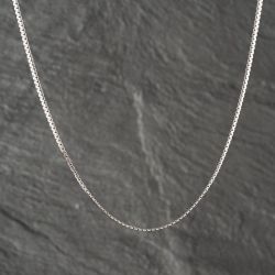 Second Hand 9ct White Gold Fancy 16 Inch Chain 41041575