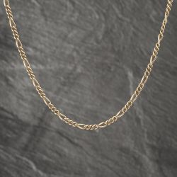 Second Hand 9ct Yellow Gold 19 Inch Figaro Chain 41041585