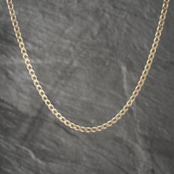Second Hand 9ct Yellow Gold 20 Inch Curb Chain 41041599
