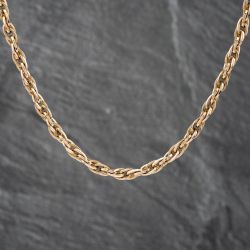 Second Hand 9ct Yellow Gold 28 Inch Prince Of Wales Chain 41041616
