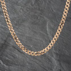 Second Hand 9ct Yellow Gold 25 Inch Curb Chain 41041620