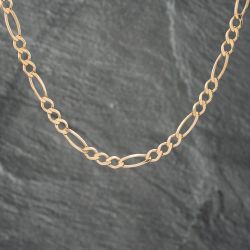 Second Hand 9ct Yellow Gold 20 Inch Figaro Chain 41041632
